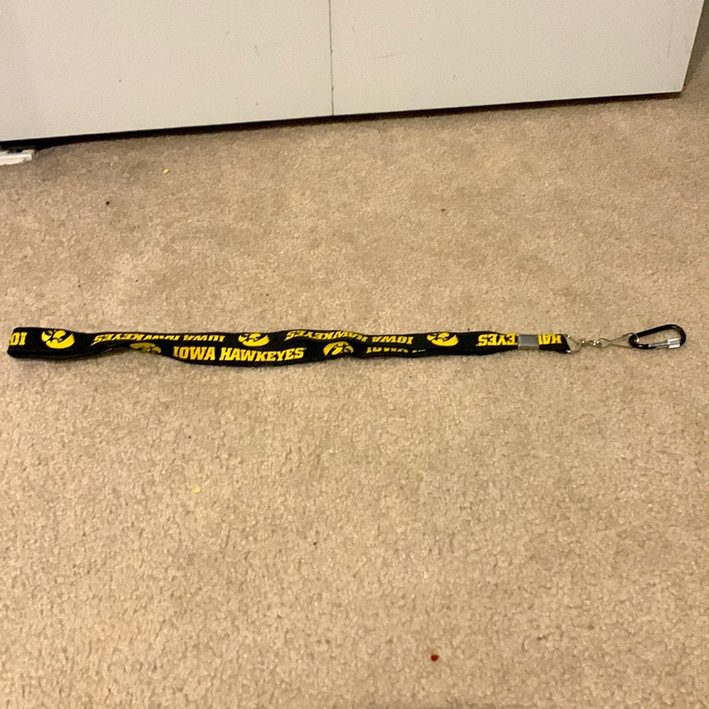 Iowa Hawkeye lanyard | NEW |
